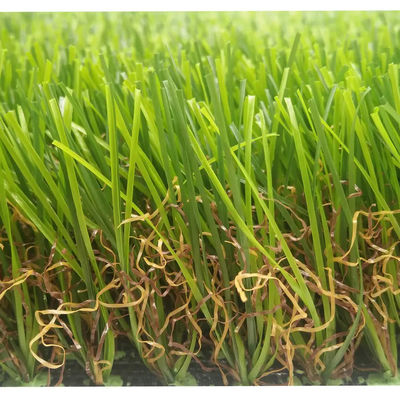 Çim Ön Bahçe için 25mm PE PP Peyzaj Suni Çim Çim